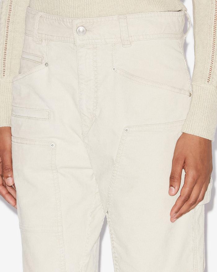 Isabel Marant PANTALON LOIS Femme écru