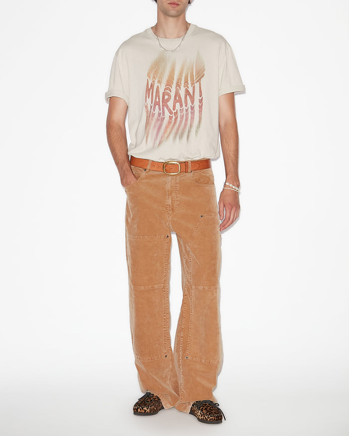 isabel marant PANTALON LORSON Homme camel
