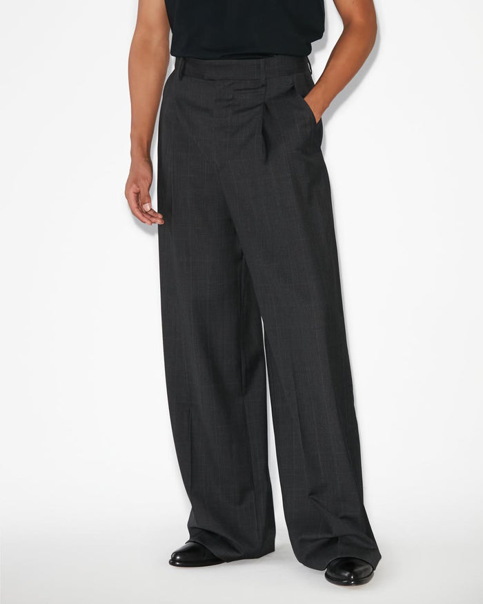 Isabel Marant Pantalon Namoro Homme Anthracite