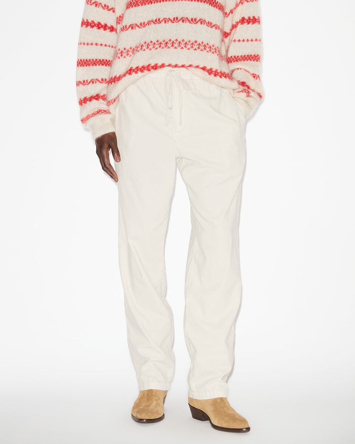 Isabel Marant PANTALON NIRLEN Homme écru