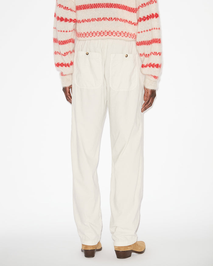 Isabel Marant PANTALON NIRLEN Homme écru