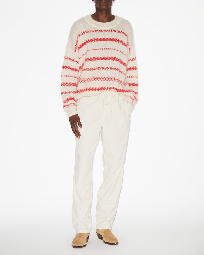 isabel marant PANTALON NIRLEN Homme écru