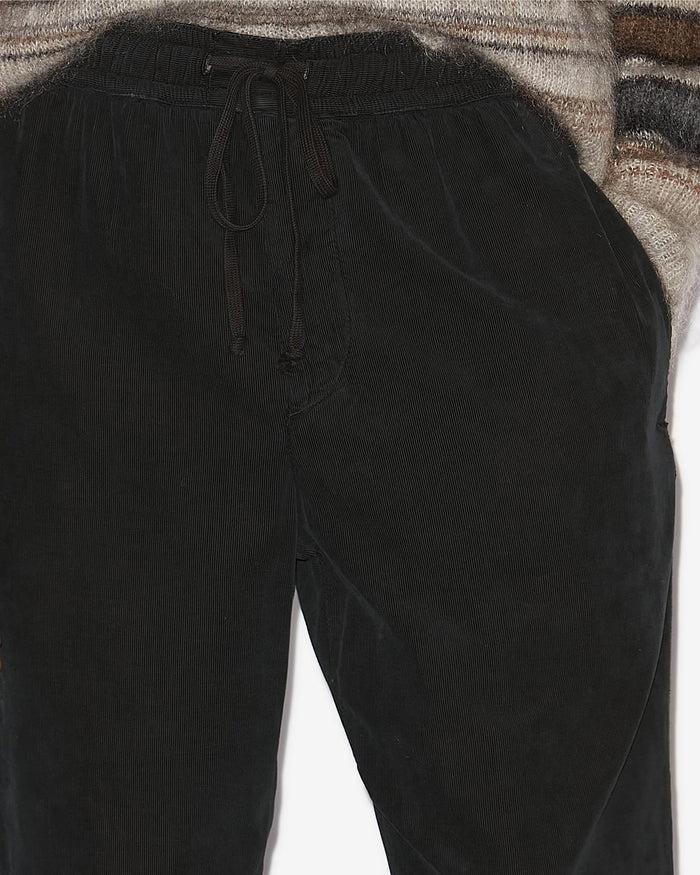 Isabel Marant PANTALON NIRLEN Homme Noir Délavé