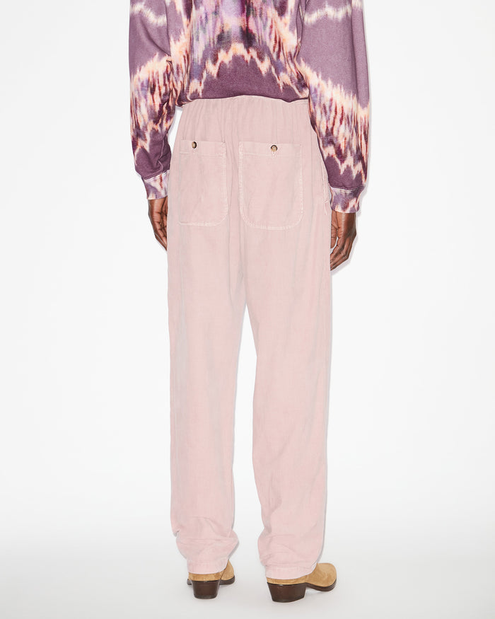 Isabel Marant PANTALON NIRLEN Homme Rose Doux