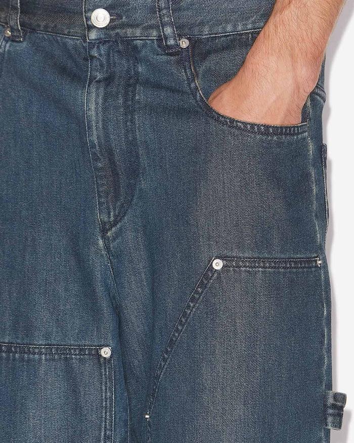 Isabel Marant PANTALON ORSON Homme Bleu