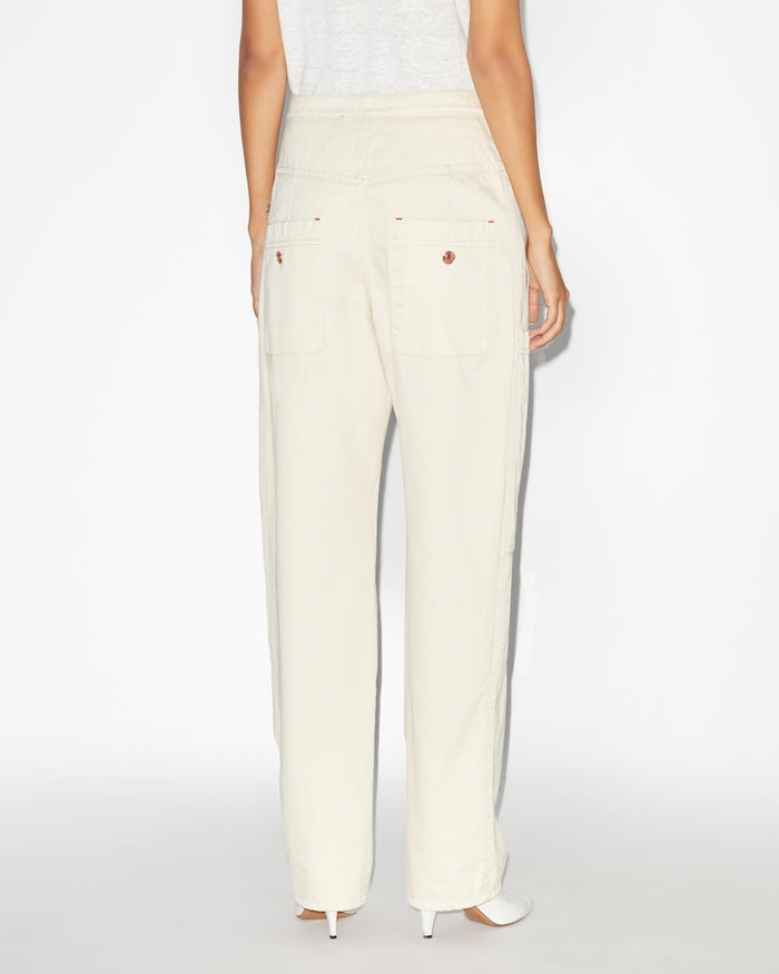 Isabel Marant Pantalon Philna Femme écru