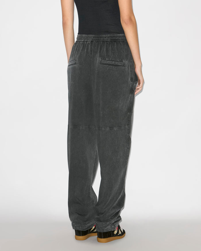 Isabel Marant PANTALON REGINA Femme Noir Délavé