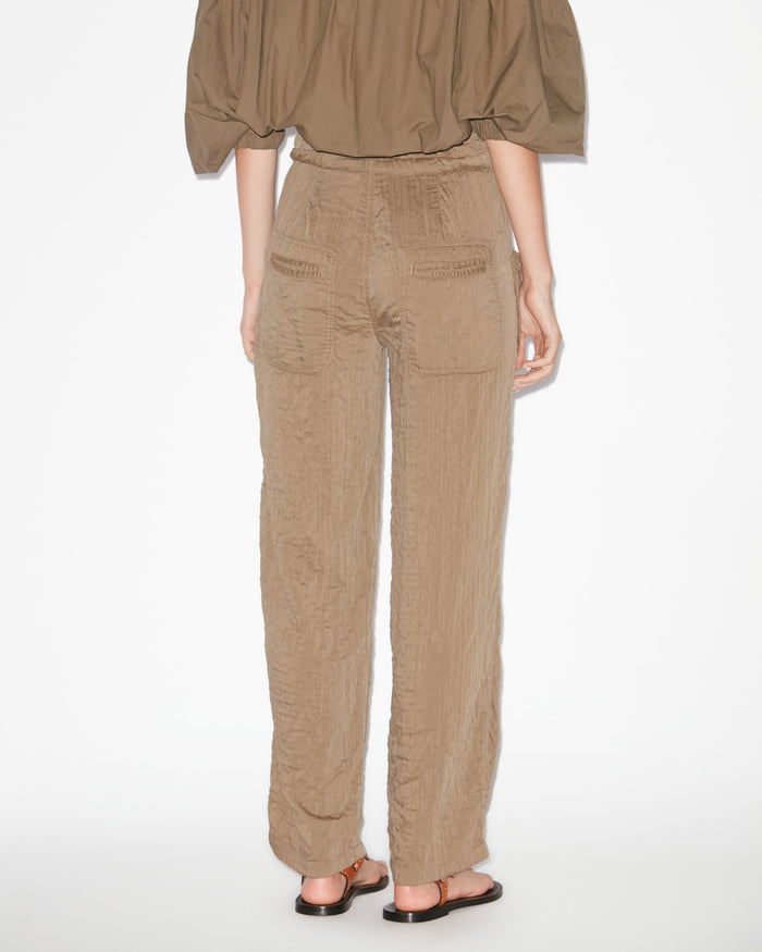 Isabel Marant PANTALON SERIDA Femme Kaki
