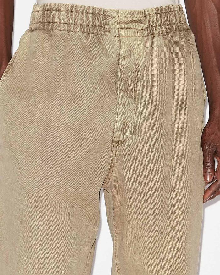 Isabel Marant PANTALON TIMEO Homme Clair Kaki