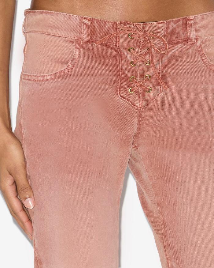 Isabel Marant PANTALON VANEL Femme Henné