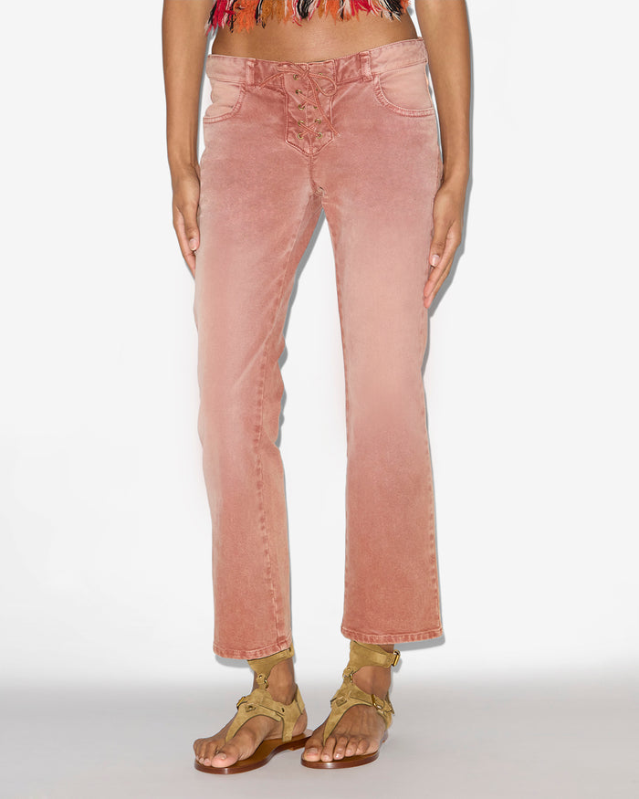 Isabel Marant PANTALON VANEL Femme Henné