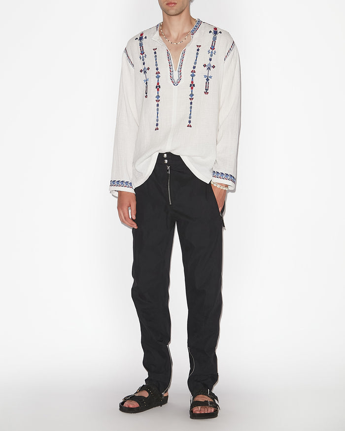 isabel marant PANTALON YILSEN Homme noir