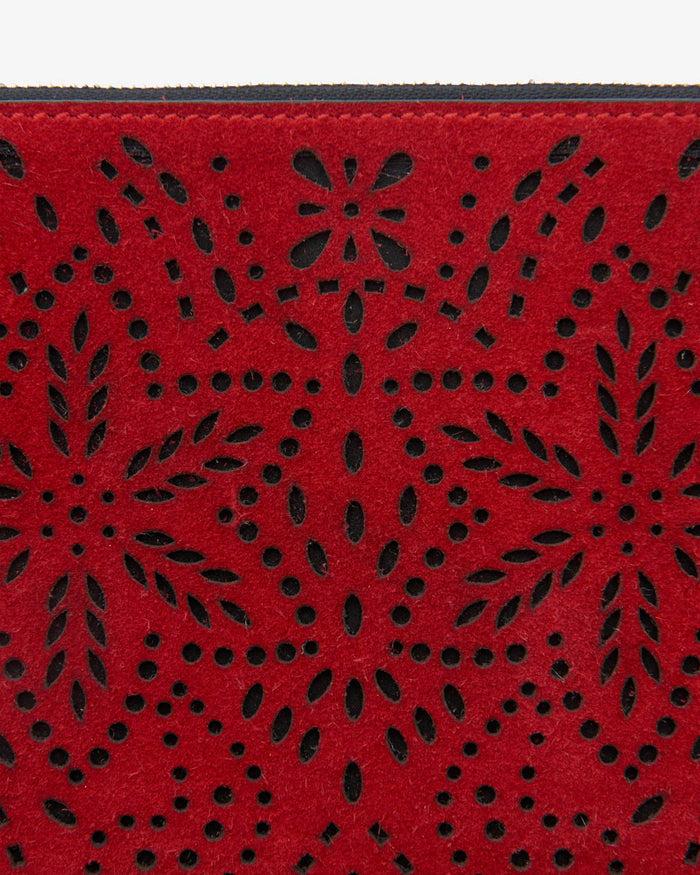 Isabel Marant Pochette Flat Pouch Femme Rouge