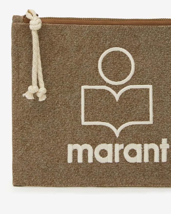 Isabel Marant POCHETTE NETIA Femme Foncé Kaki