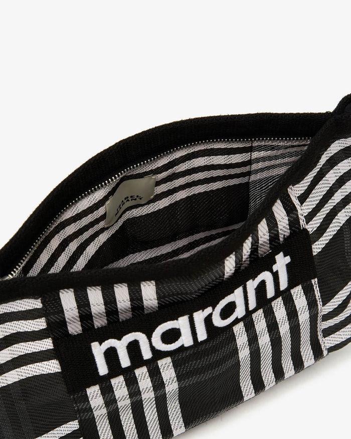 Isabel Marant POCHETTE POWDEN Femme Noir-blanc