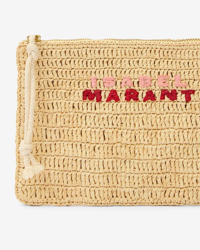 Isabel Marant POCHETTE PRAIA Femme Natural/Pink