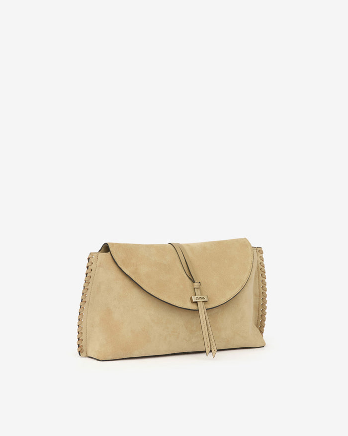 Isabel Marant POCHETTE SILAO Femme Beige Clair