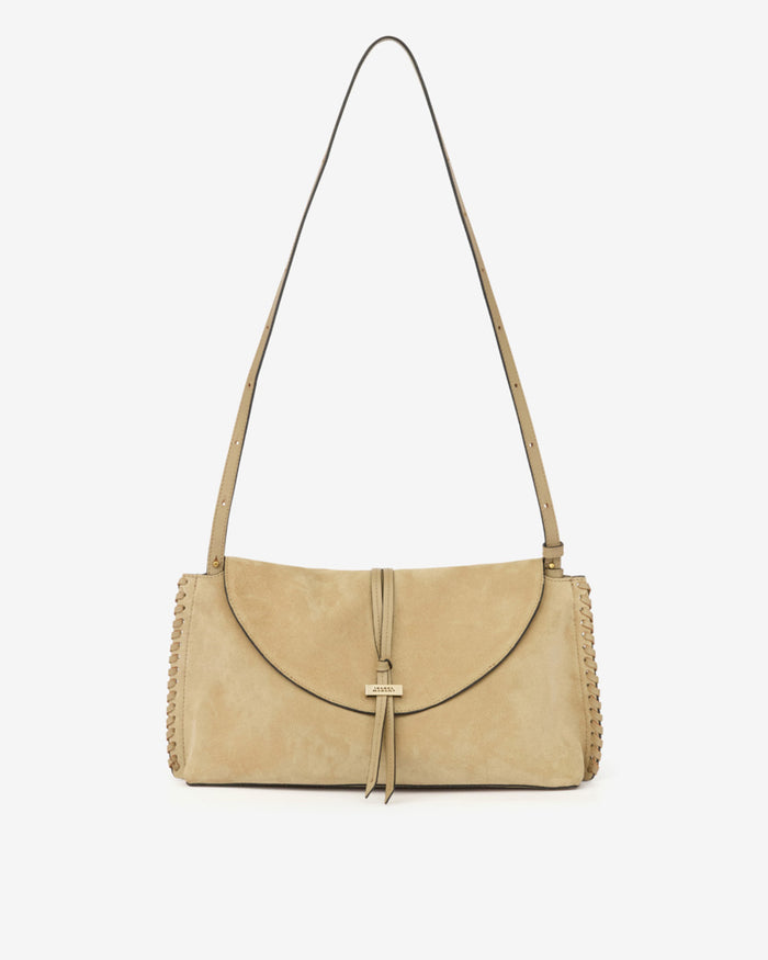 isabel marant POCHETTE SILAO Femme beige clair