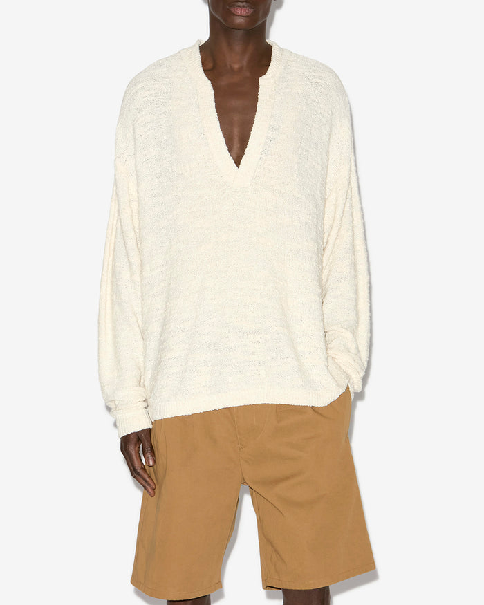 Isabel Marant PULL ARNOLD Homme écru