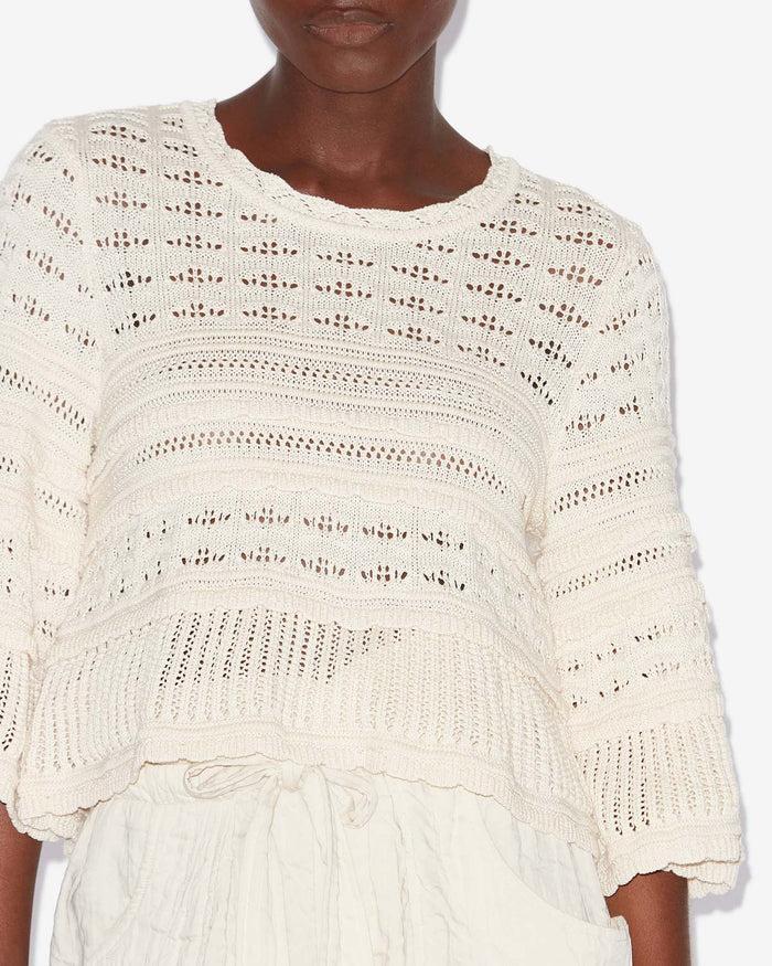 Isabel Marant PULL AZELIA Femme écru