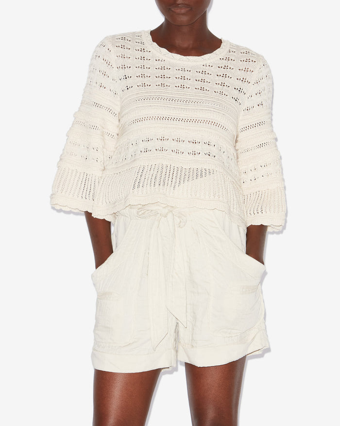 Isabel Marant PULL AZELIA Femme écru