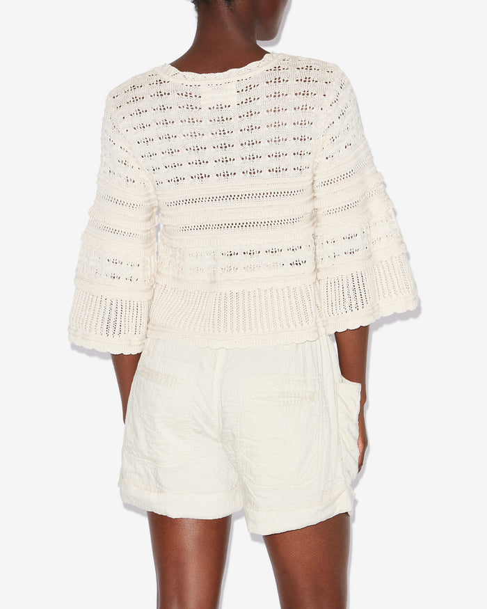 Isabel Marant PULL AZELIA Femme écru