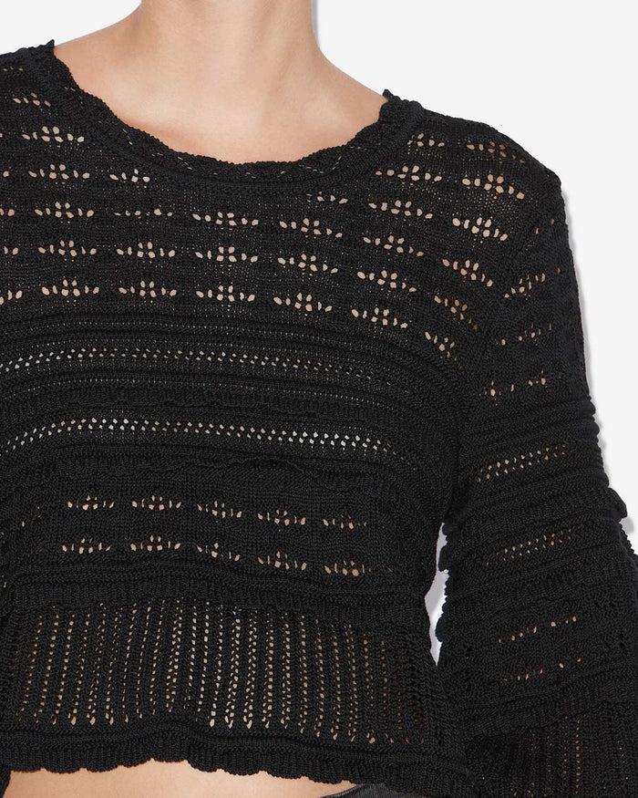 Isabel Marant PULL AZELIA Femme Noir