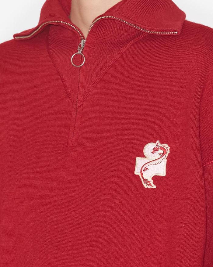 Isabel Marant PULL AZRA Femme Rouge