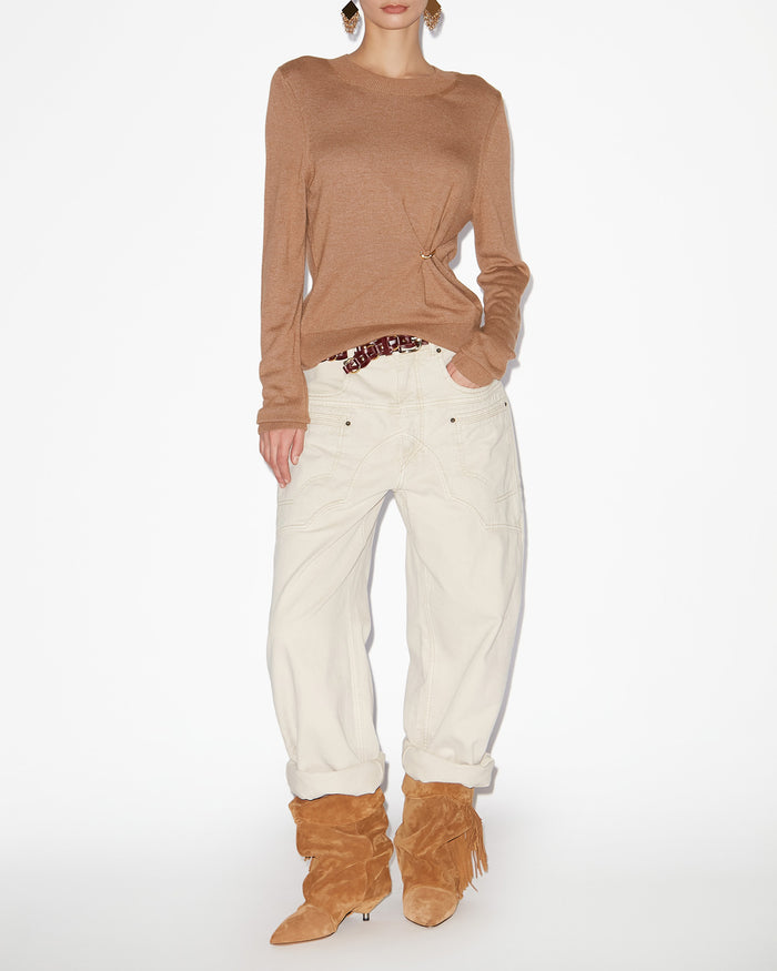 isabel marant PULL COSIMA Femme camel