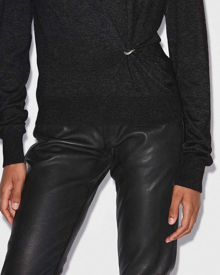 Isabel Marant PULL COSIMA Femme Noir