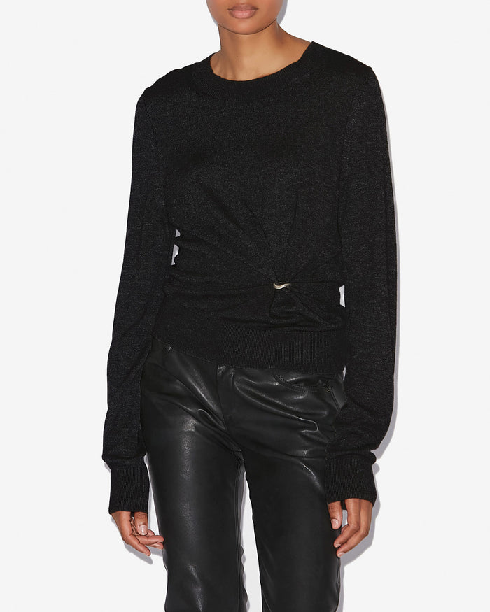 Isabel Marant PULL COSIMA Femme Noir