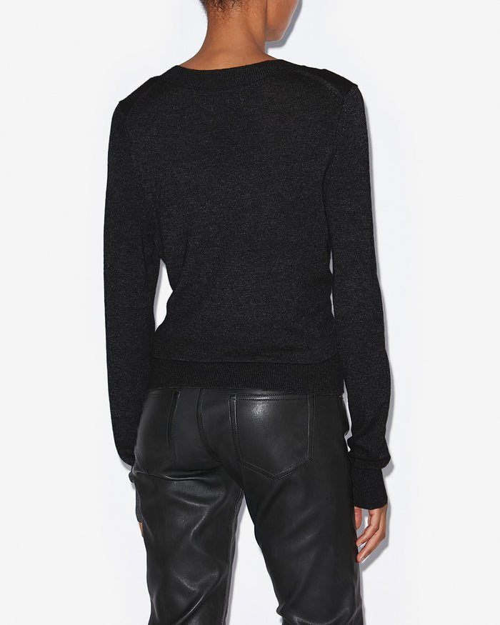Isabel Marant PULL COSIMA Femme Noir