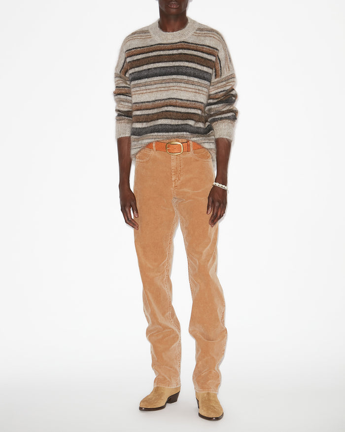 isabel marant PULL DRUSSELLH Homme camel