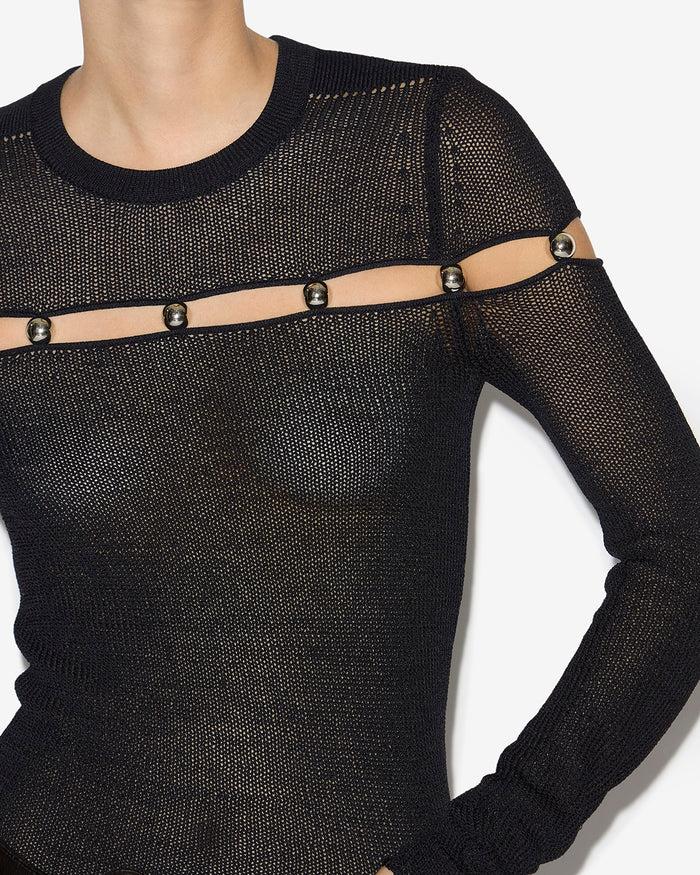 Isabel Marant PULL ELSIE Femme Noir