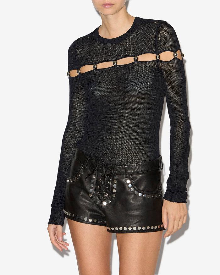 Isabel Marant PULL ELSIE Femme Noir