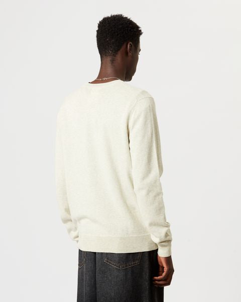 Isabel Marant Pull Evans Homme Gris Clair