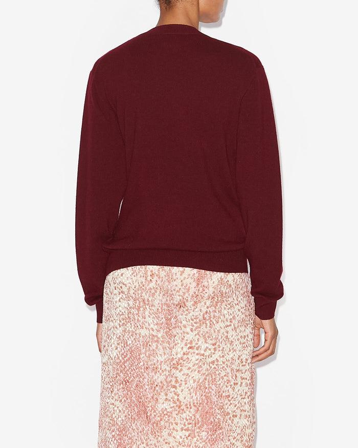 Isabel Marant PULL ILARIA Femme Bordeaux