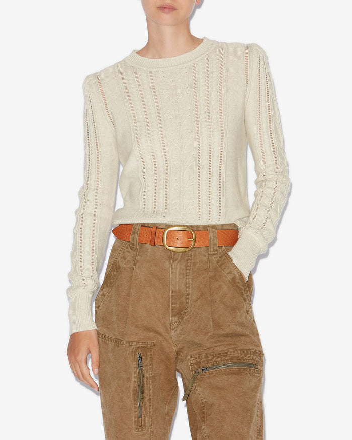 Isabel Marant PULL KALYN Femme Gris Clair