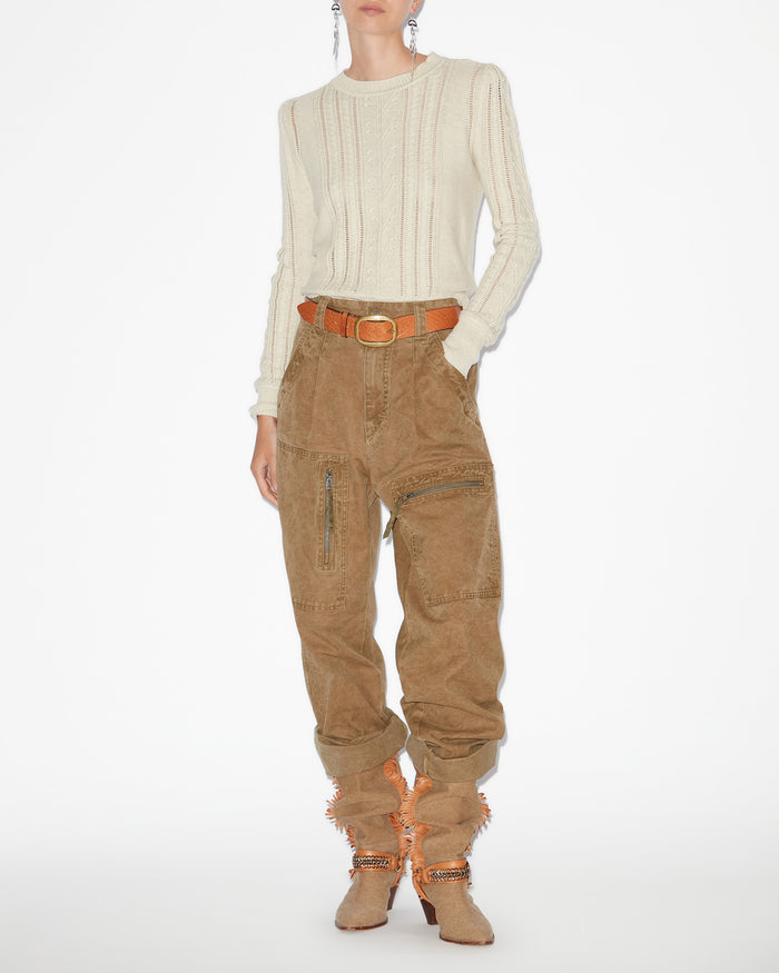 isabel marant PULL KALYN Femme gris clair