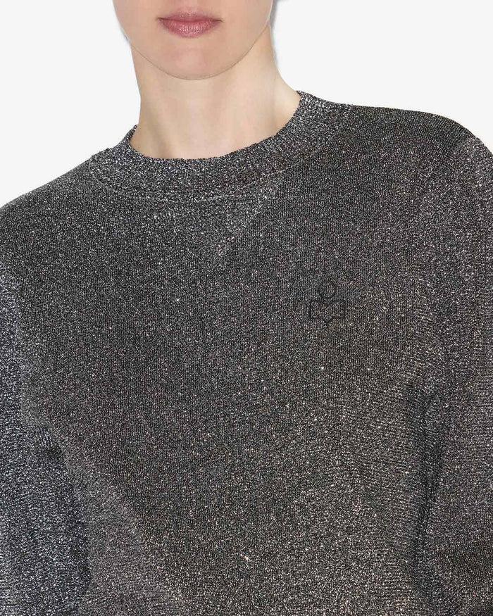 Isabel Marant Pull Kelaya Femme Argent