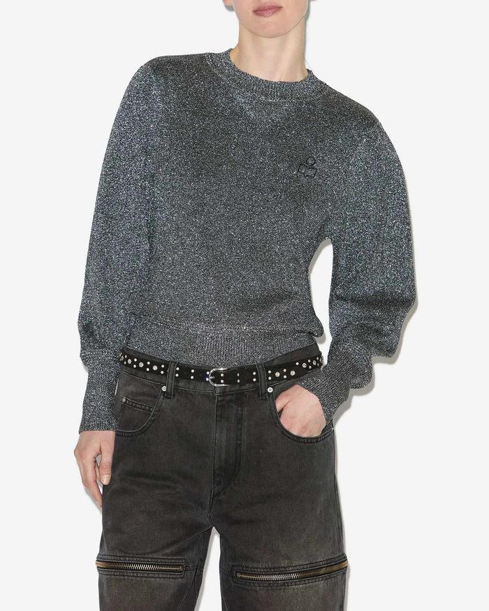 Isabel Marant Pull Kelaya Femme Argent
