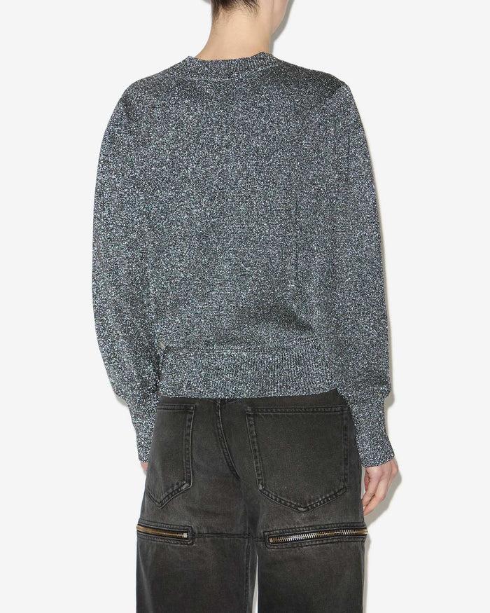 Isabel Marant Pull Kelaya Femme Argent