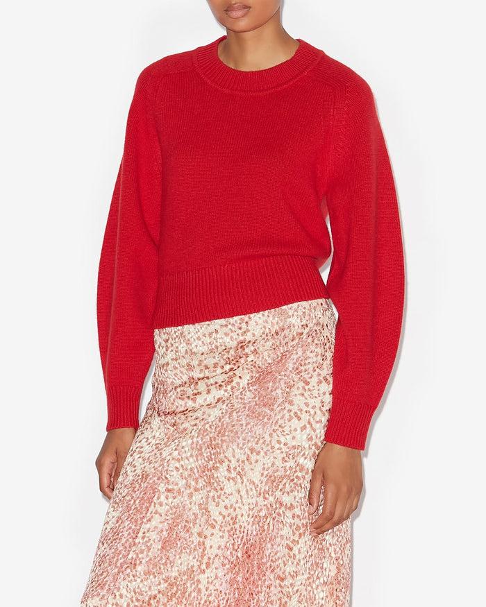 Isabel Marant PULL LEANDRA Femme Coquelicot