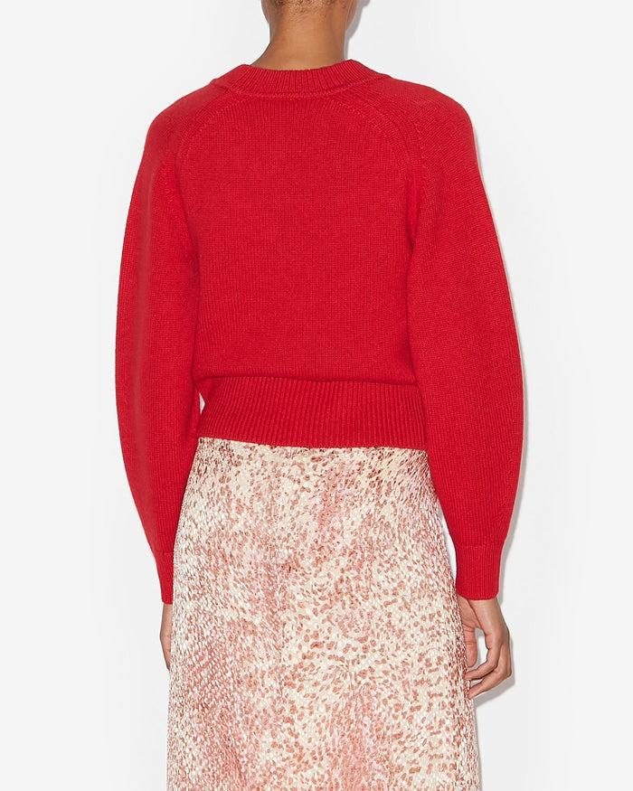Isabel Marant PULL LEANDRA Femme Coquelicot
