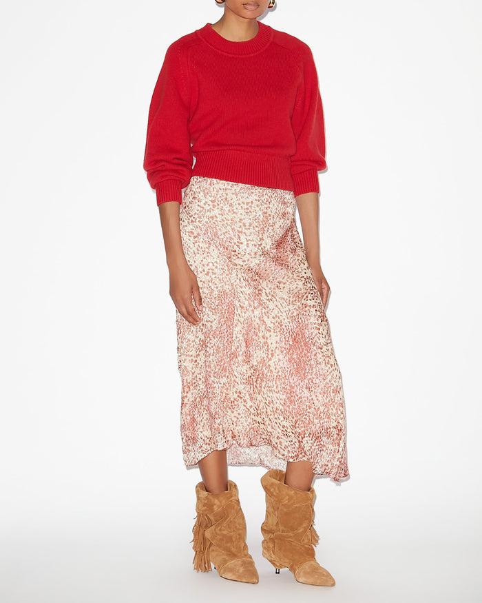 isabel marant PULL LEANDRA Femme coquelicot