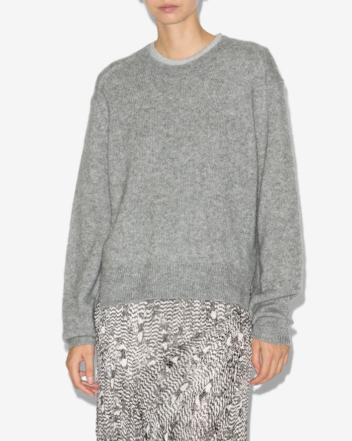 Isabel Marant PULL LYLIA Femme Gris