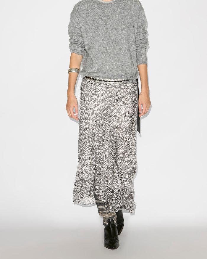 isabel marant PULL LYLIA Femme gris