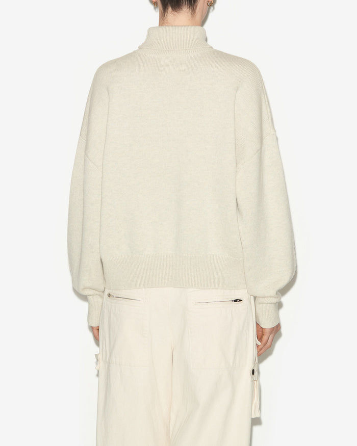 Isabel Marant Pull Nash Femme Gris Clair-camel