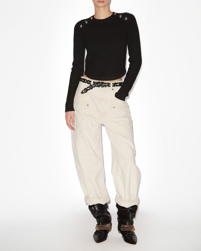 isabel marant PULL NUST Femme noir