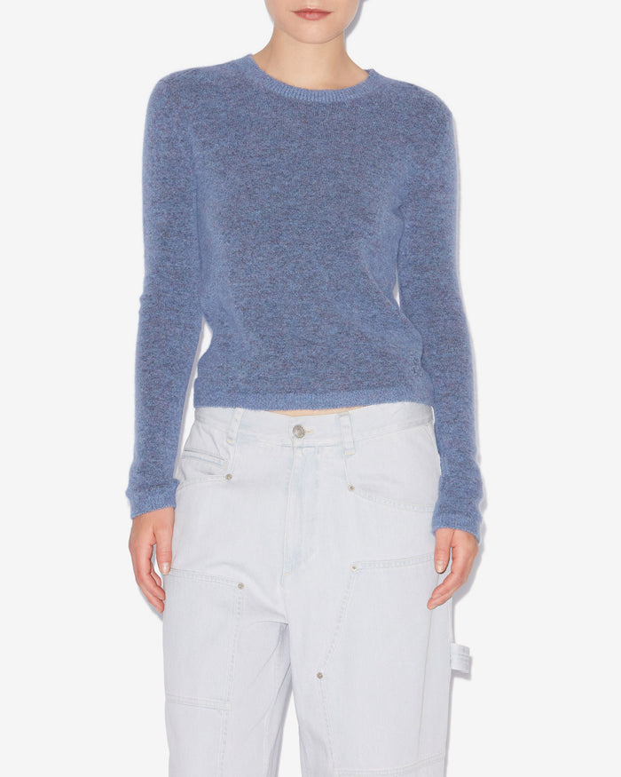 Isabel Marant PULL OBIRA Femme Bleu Ciel